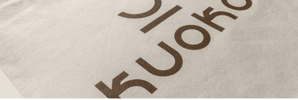 Silkscreentryck – närbild