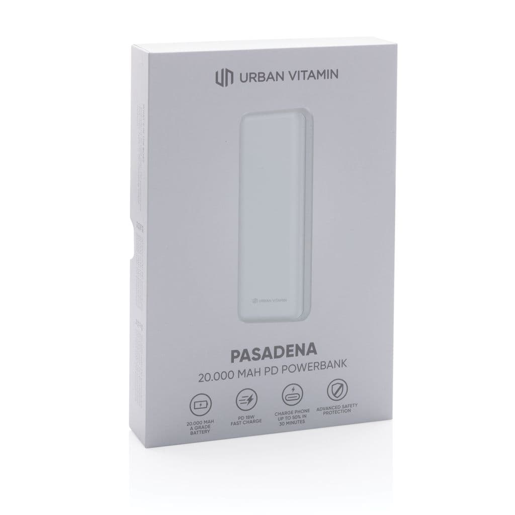 Urban Vitamin Pasadena 20.000 mAh 18W PD powerbank – thumbnail 12
