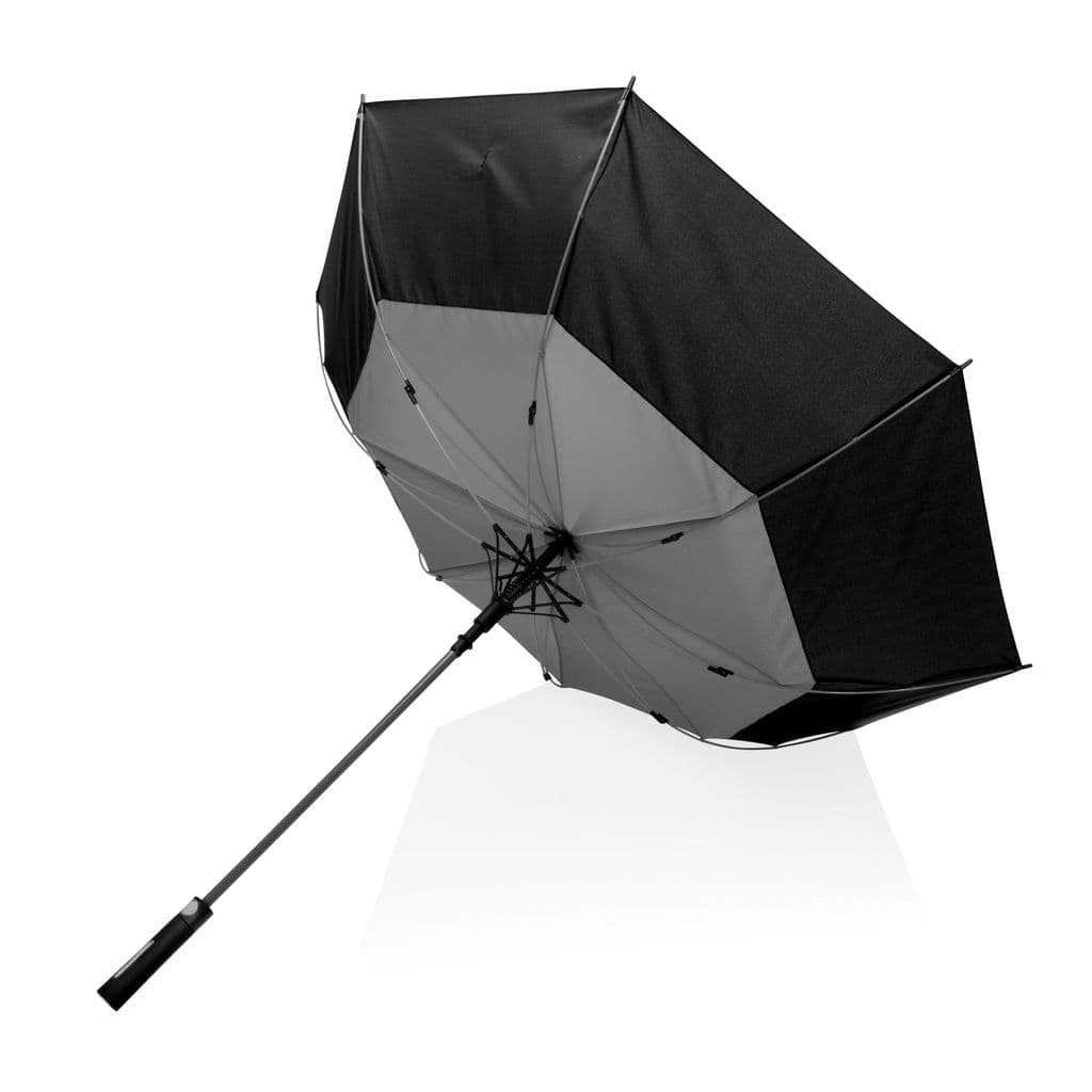 27' Impact AWARE™ RPET 190T automatisk ö stormsäkert paraply – thumbnail 3