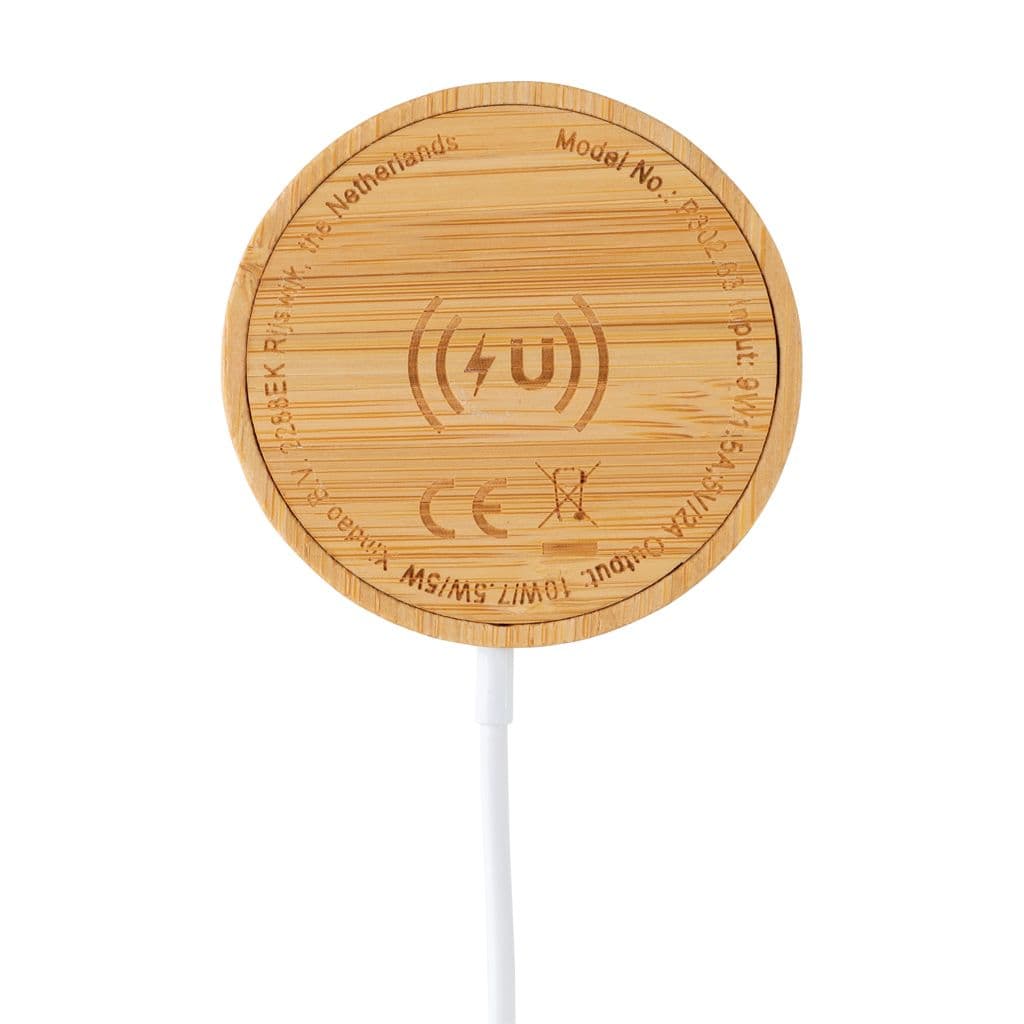 10W bambu magnetisk trådlös laddare – miniatyr 6