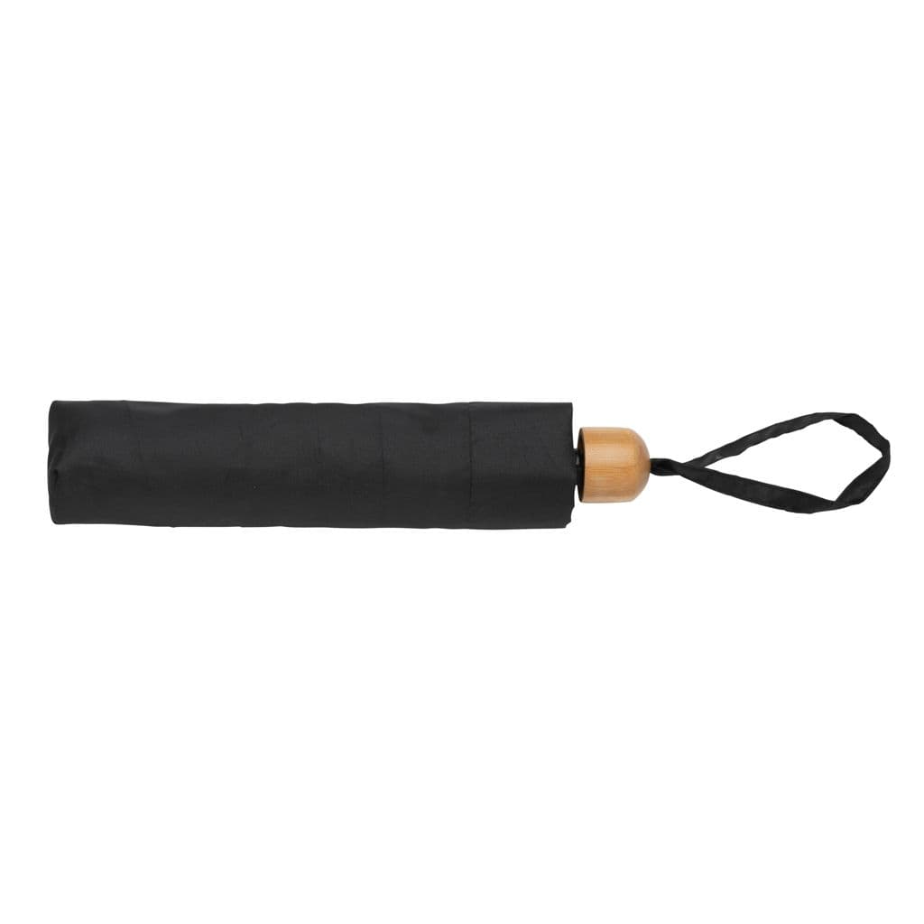 20.5' Impact AWARE™ RPET 190T Pongee paraply  bambu – thumbnail 3
