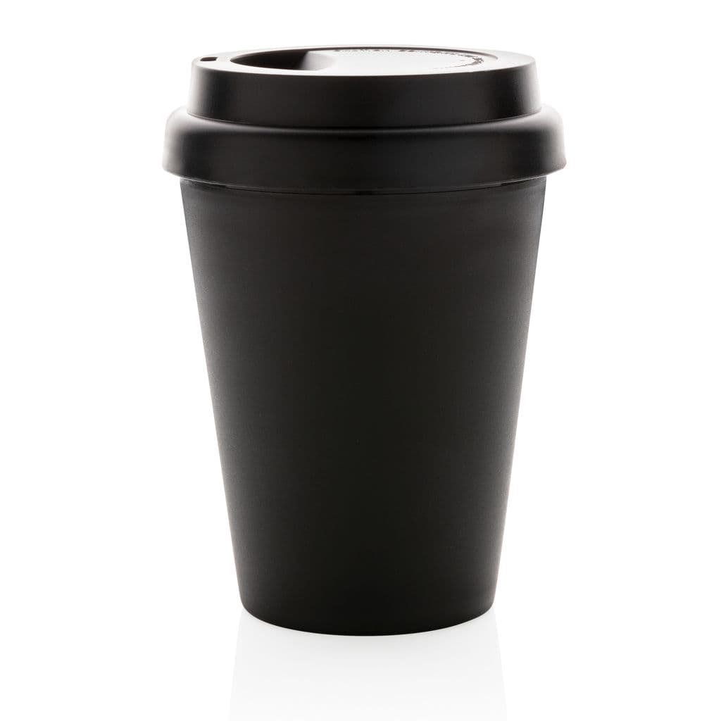 Återanvändningsbar dubbelväggig kaffemugg 300ml – thumbnail 2