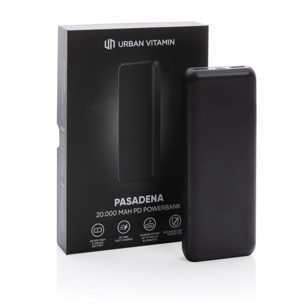Urban Vitamin Pasadena 20.000 mAh 18W PD powerbank – thumbnail 5