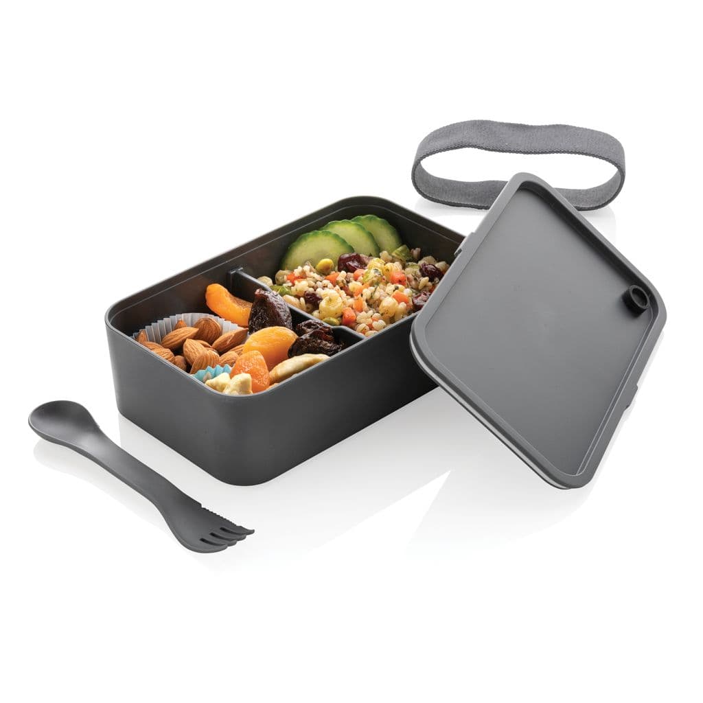 PP lunchlåda med skedgaffel – miniatyr 2