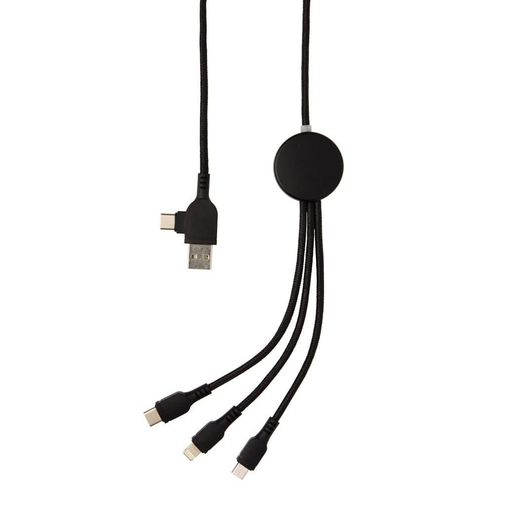 Light up logga 6-i-1 kabel – miniatyr 6