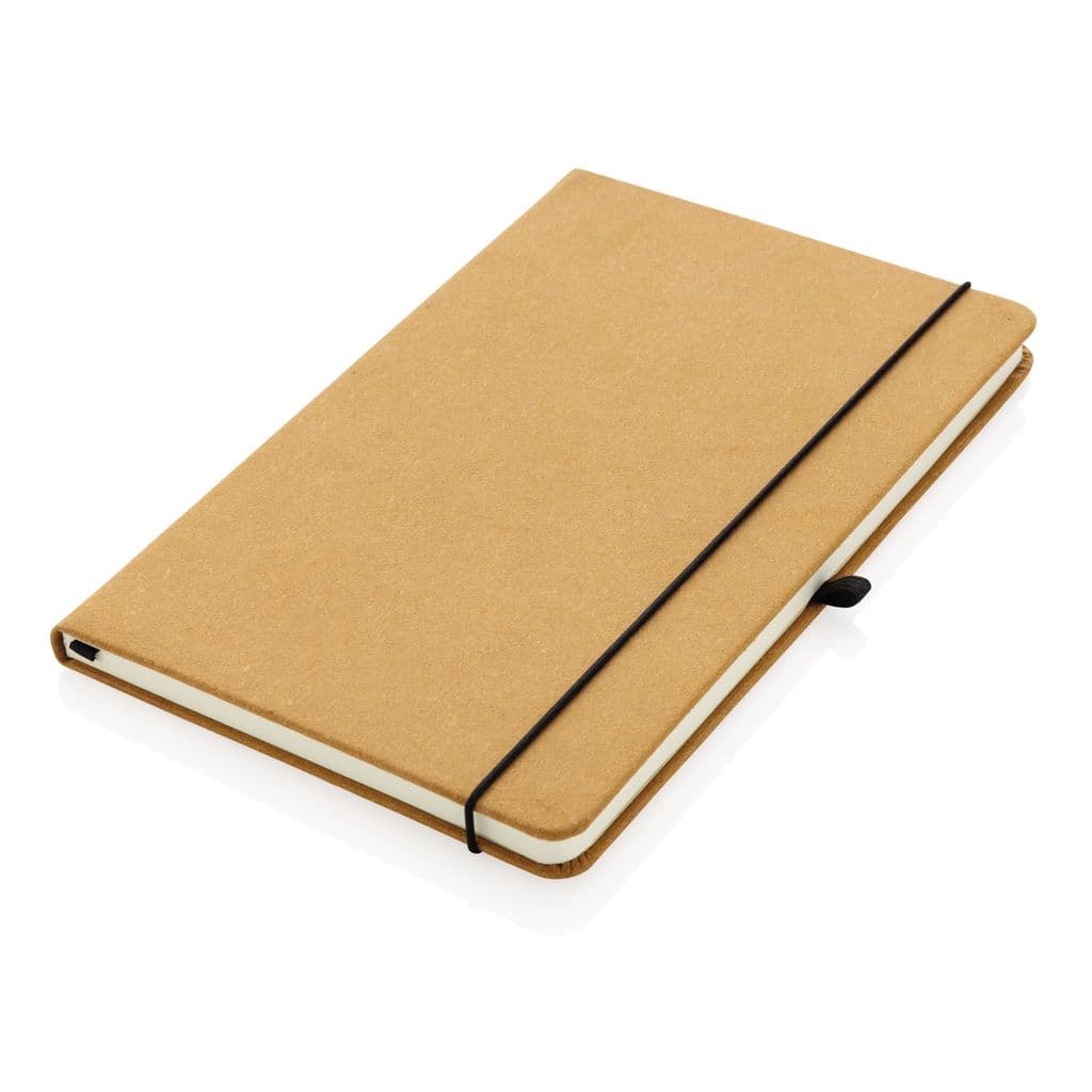 A5 hardcover anteckningsbok i återvunnet läder – miniatyr 13