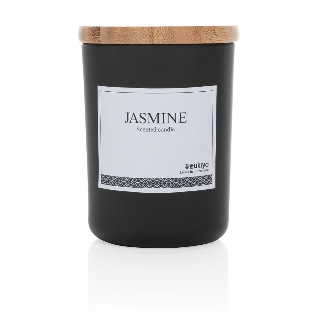 Ukiyo lyxigt doftljus med bambulock – miniatyr 4