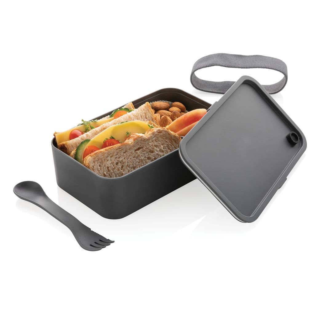 PP lunchlåda med skedgaffel – miniatyr 3