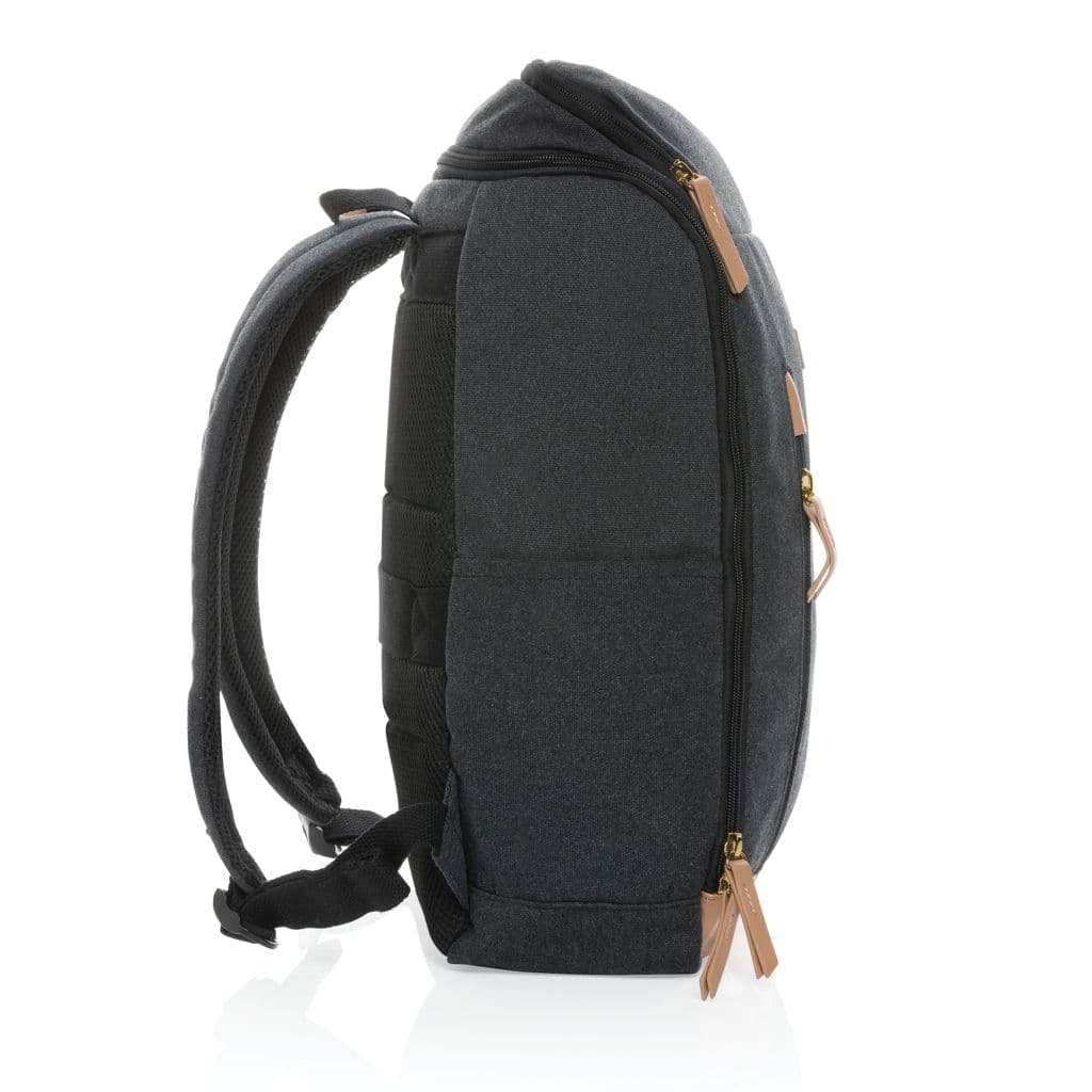 Impact AWARE™ 15' laptopryggsäck i 16 oz. återvunnen canvas – miniatyr 3
