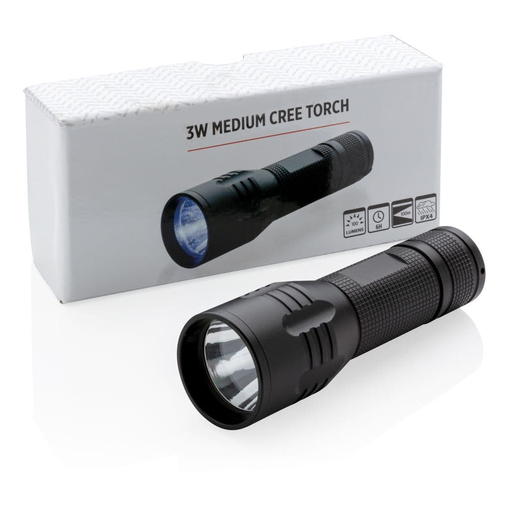 3W medium CREE-ficklampa – miniatyr 5