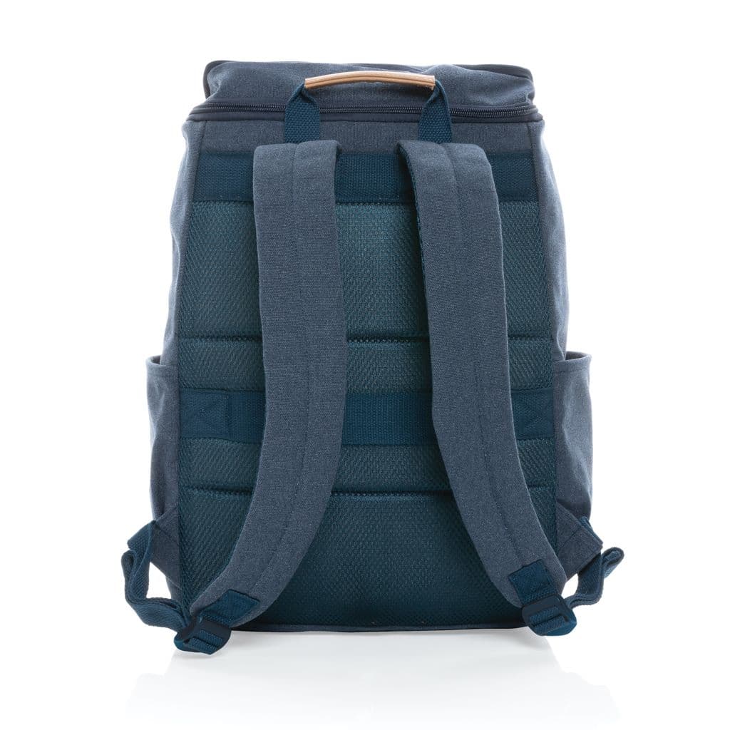 Impact AWARE™ 15' laptopryggsäck i 16 oz. återvunnen canvas – miniatyr 16