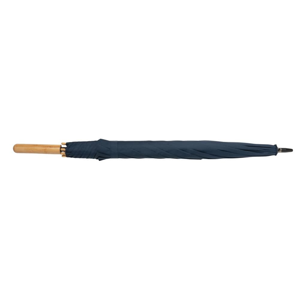 23' Impact AWARE™ RPET 190T automatisk öppning paraply bambu – thumbnail 7