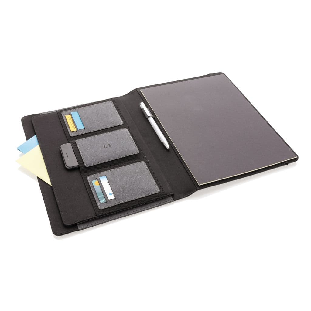 A4 portfolio i återvunnet läder – miniatyr 5