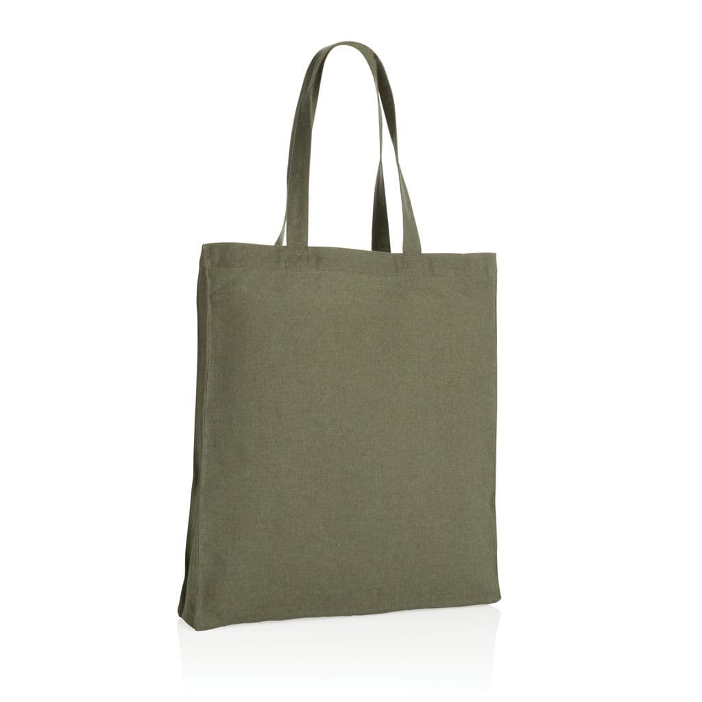 Impact AWARE™ shoppingkasse m. bälg återvunnen bomull 145gsm – miniatyr 25