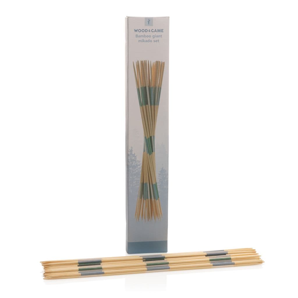 Jumbo plockepinn/mikado i bambu – miniatyr 3