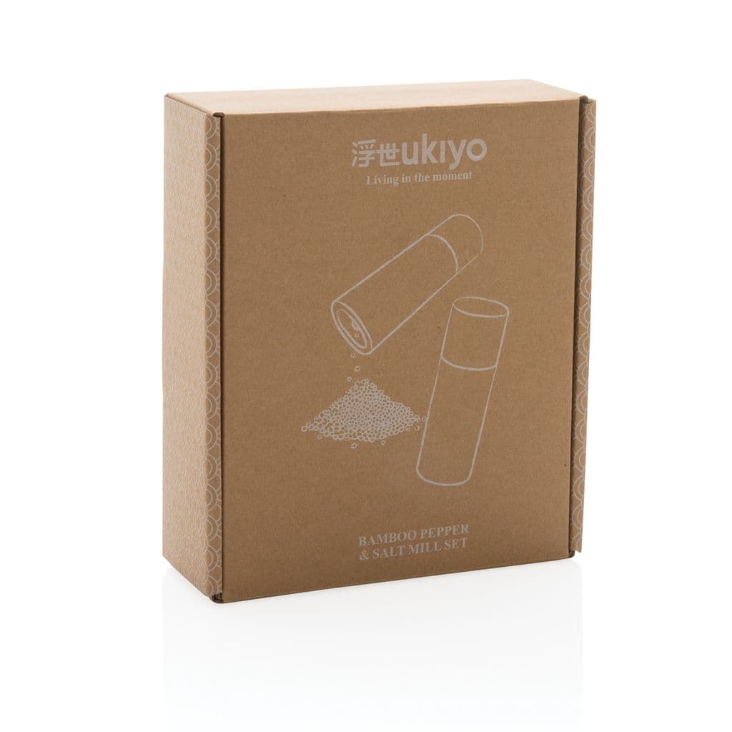 Ukiyo bambu salt- & pepparset – miniatyr 6