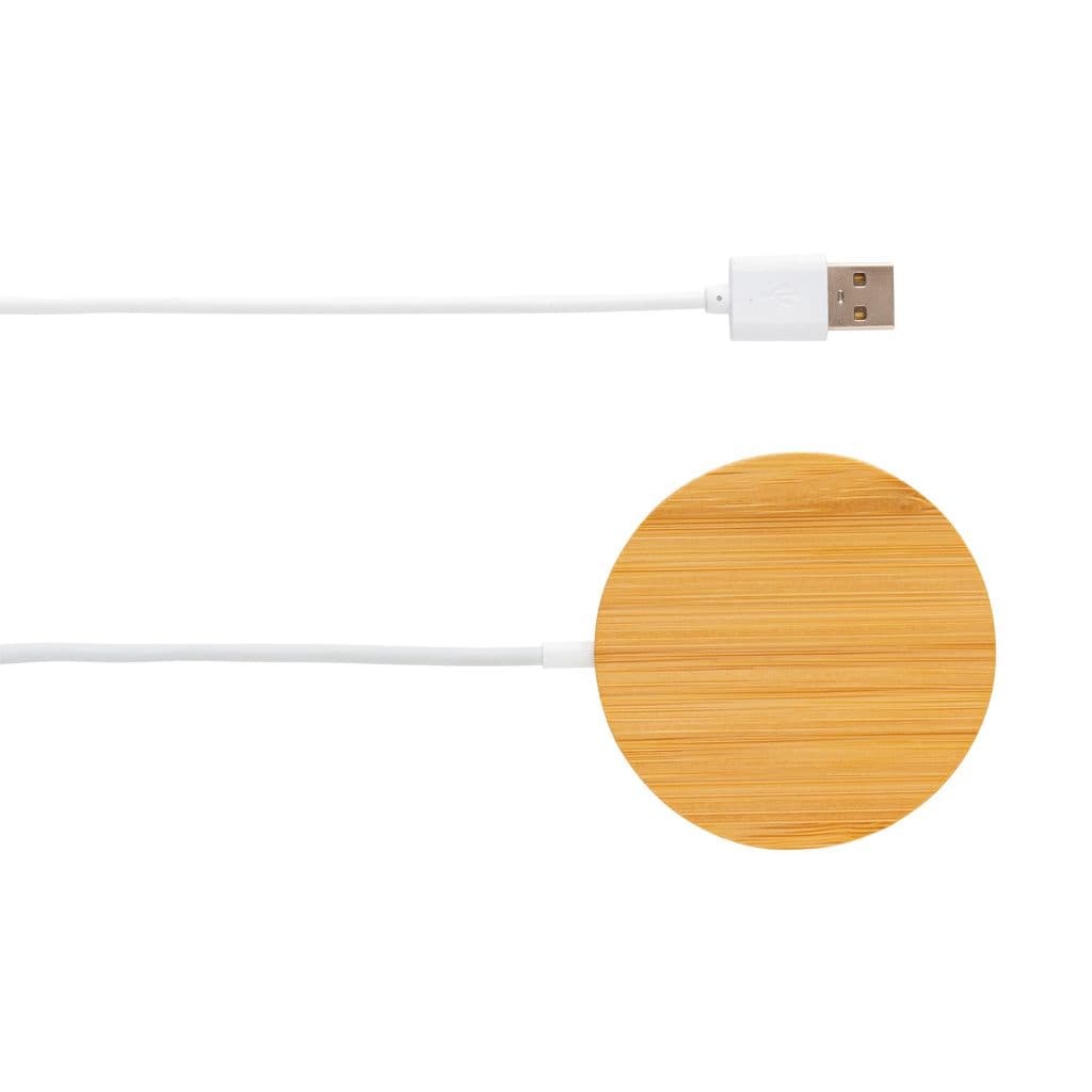 10W bambu magnetisk trådlös laddare – miniatyr 2