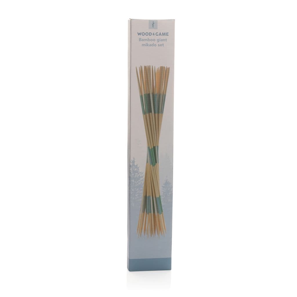 Jumbo plockepinn/mikado i bambu – miniatyr 4