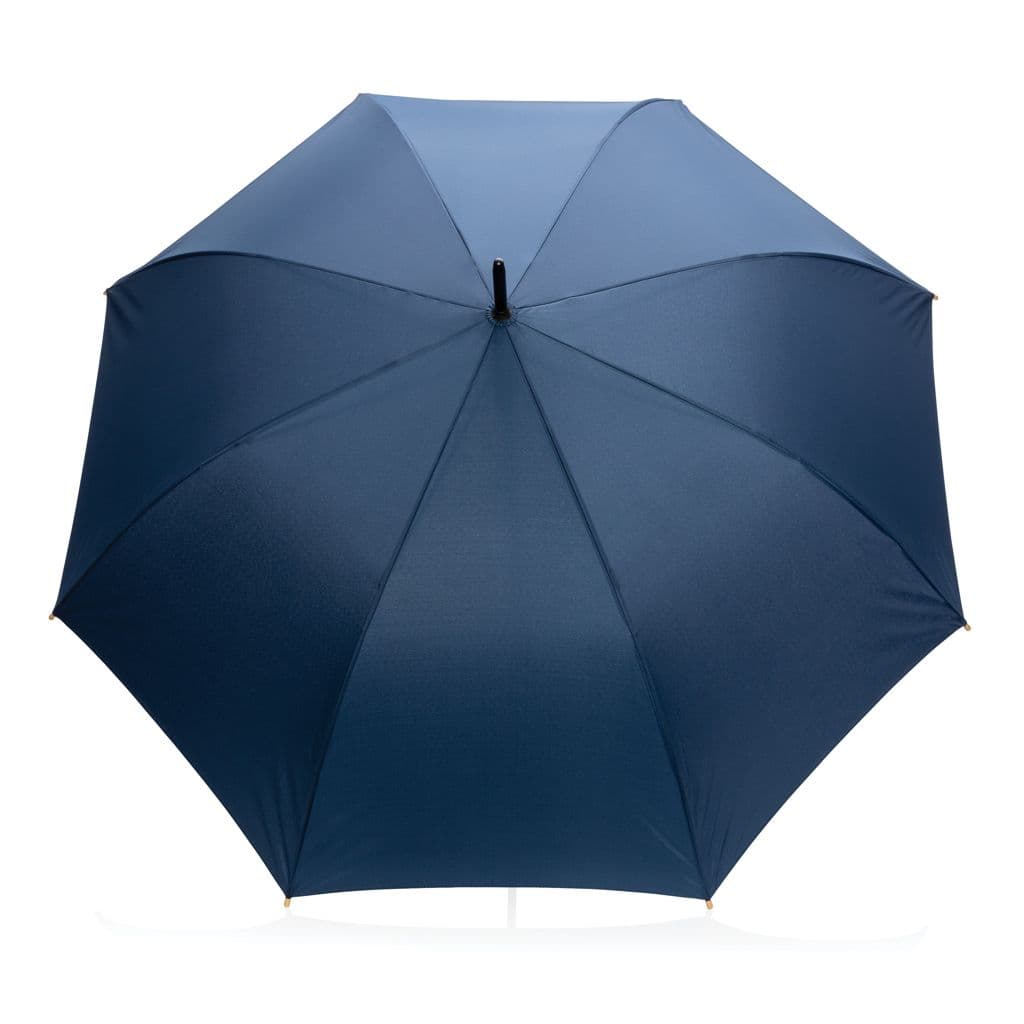 27' Impact AWARE™ RPET 190T automatisk öppning paraply bambu – thumbnail 10