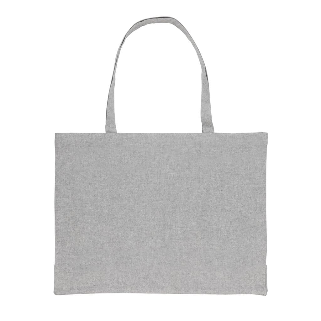 Impact AWARE™ shoppingkasse m. bälg återvunnen bomull 145gr – miniatyr 9