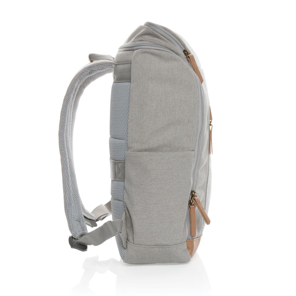 Impact AWARE™ 15' laptopryggsäck i 16 oz. återvunnen canvas – miniatyr 9