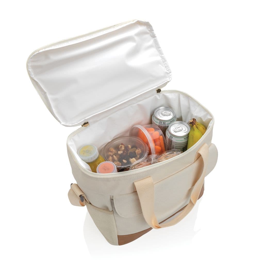 Impact AWARE™ kylväska i 16 oz. återvunnen canvas – miniatyr 2