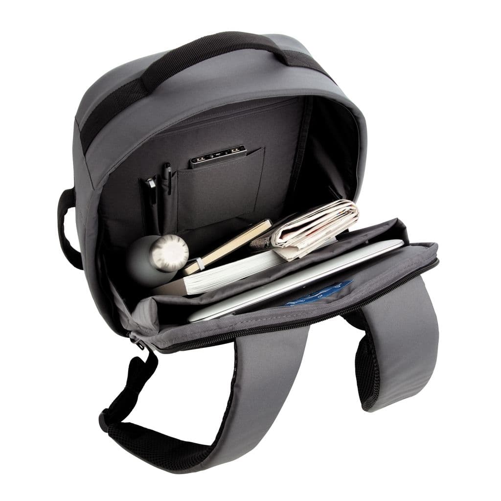Impact AWARE™ RPET stöldskyddad 15.6' laptopryggsäck – miniatyr 12