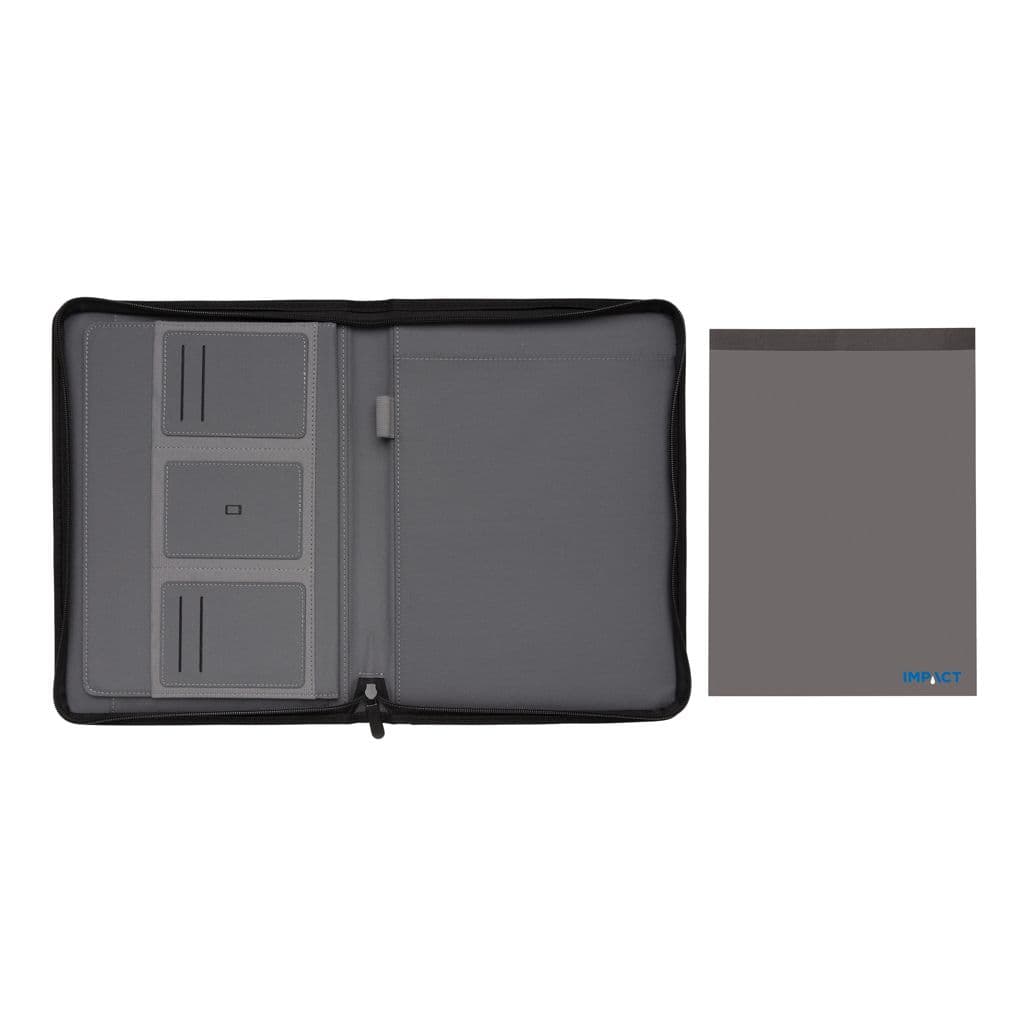 Impact AWARE™ RPET A4 portfolio med dragkedja – miniatyr 11