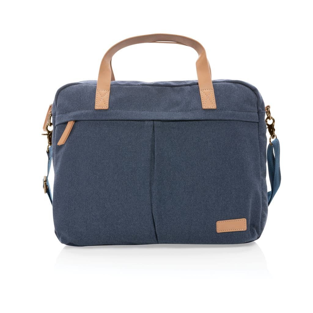 Impact AWARE™ laptopväska i 16 oz. återvunnen canvas – miniatyr 14
