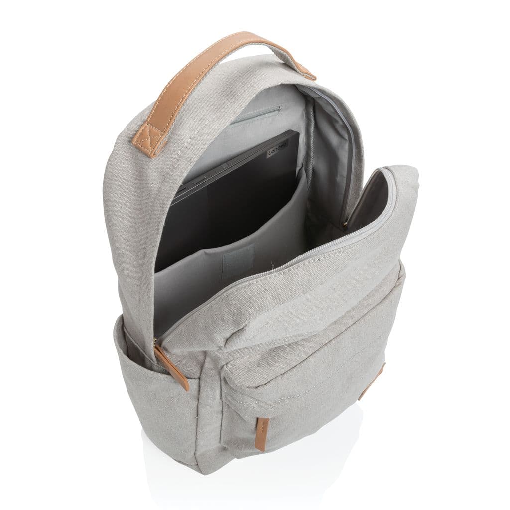 Impact AWARE™ ryggsäck i 16 oz. återvunnen canvas – miniatyr 17