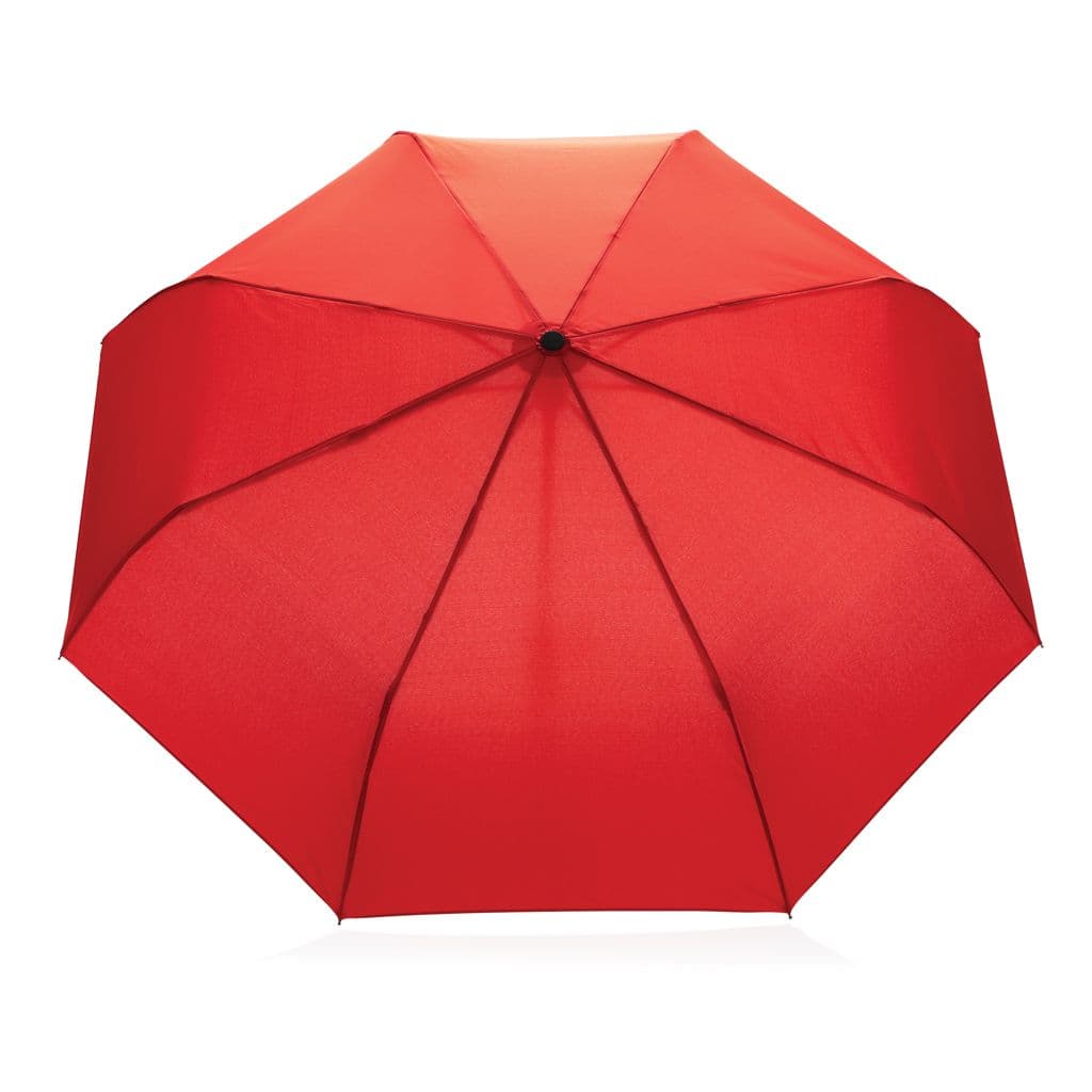 21' Impact Aware™ RPET 190T automatiskt bambu paraply – thumbnail 20