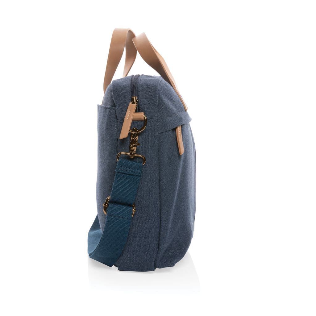 Impact AWARE™ laptopväska i 16 oz. återvunnen canvas – miniatyr 15