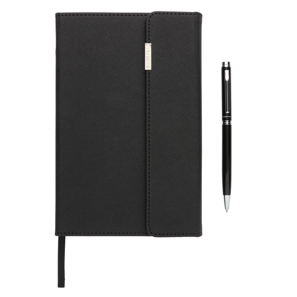 Swiss Peak deluxe A5 anteckningsbok och penna – miniatyr 4