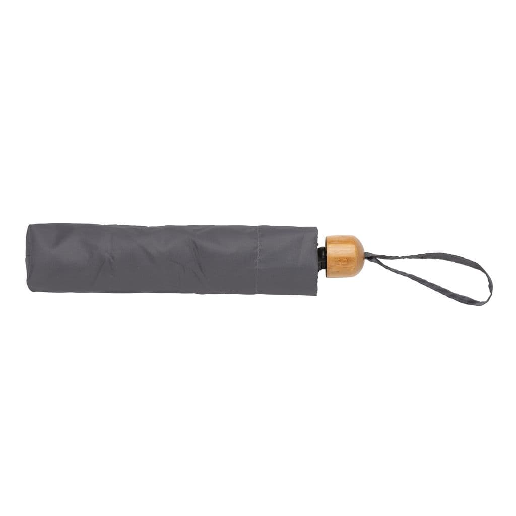 20.5' Impact AWARE™ RPET 190T Pongee paraply  bambu – thumbnail 7