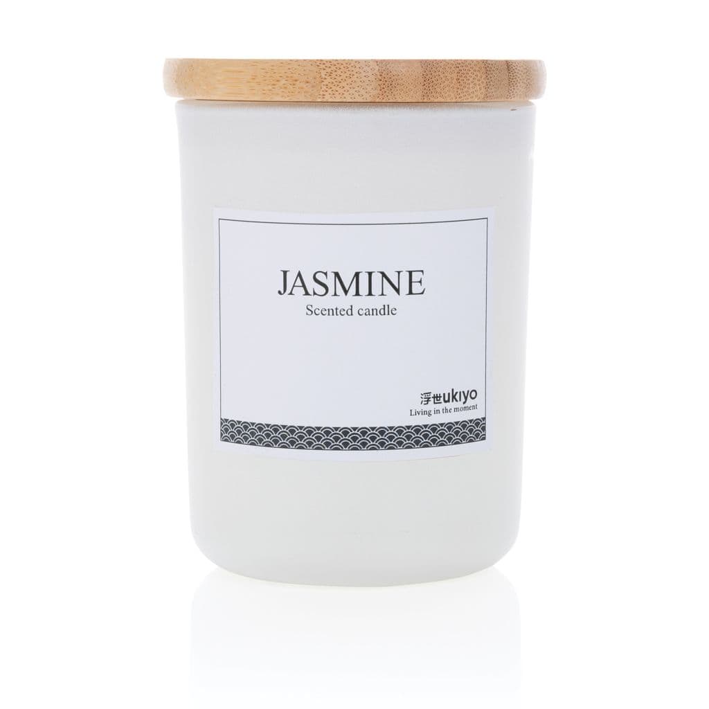 Ukiyo lyxigt doftljus med bambulock – miniatyr 10