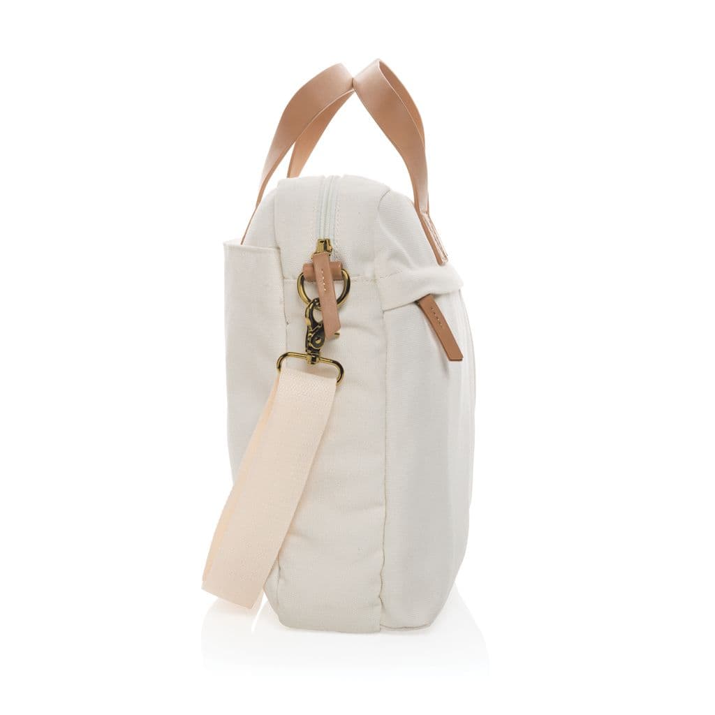 Impact AWARE™ laptopväska i 16 oz. återvunnen canvas – miniatyr 3