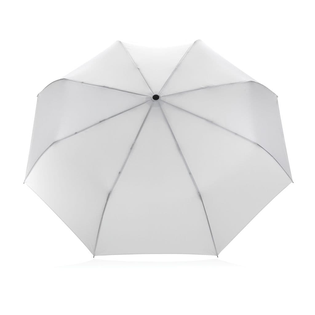 21' Impact Aware™ RPET 190T automatiskt bambu paraply – thumbnail 14