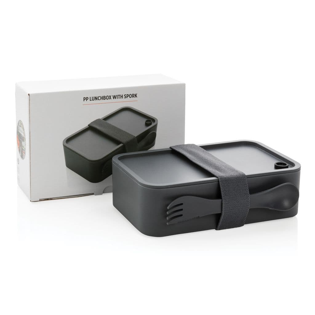 PP lunchlåda med skedgaffel – miniatyr 4