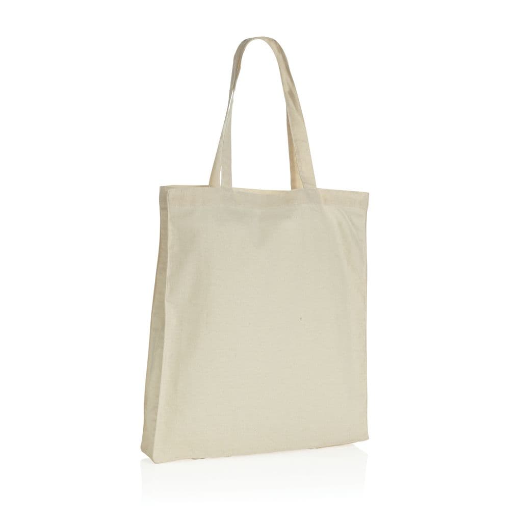 Impact AWARE™ shoppingkasse m. bälg återvunnen bomull 145gsm – miniatyr 13