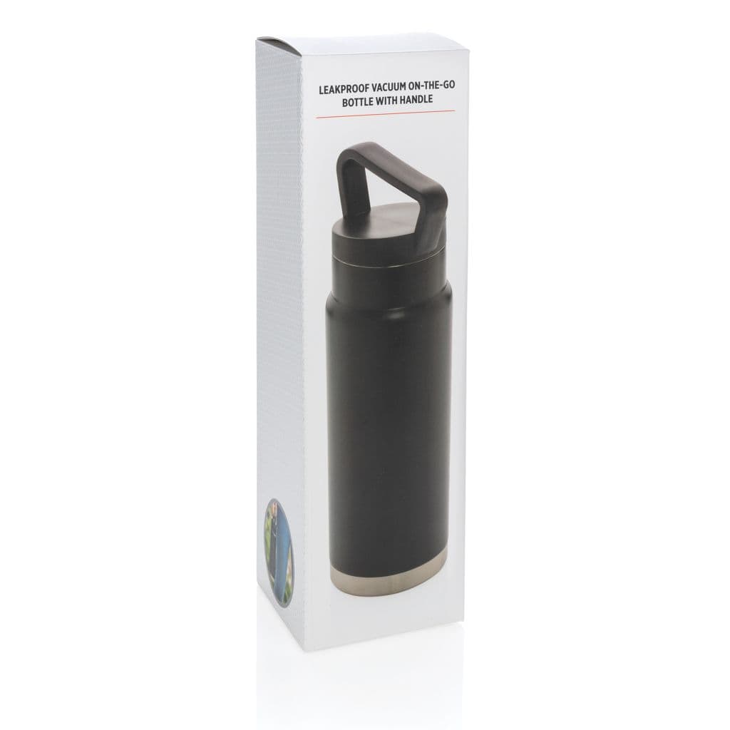 Läckagesäker on-the-go vakuumflaska med handtag – miniatyr 5