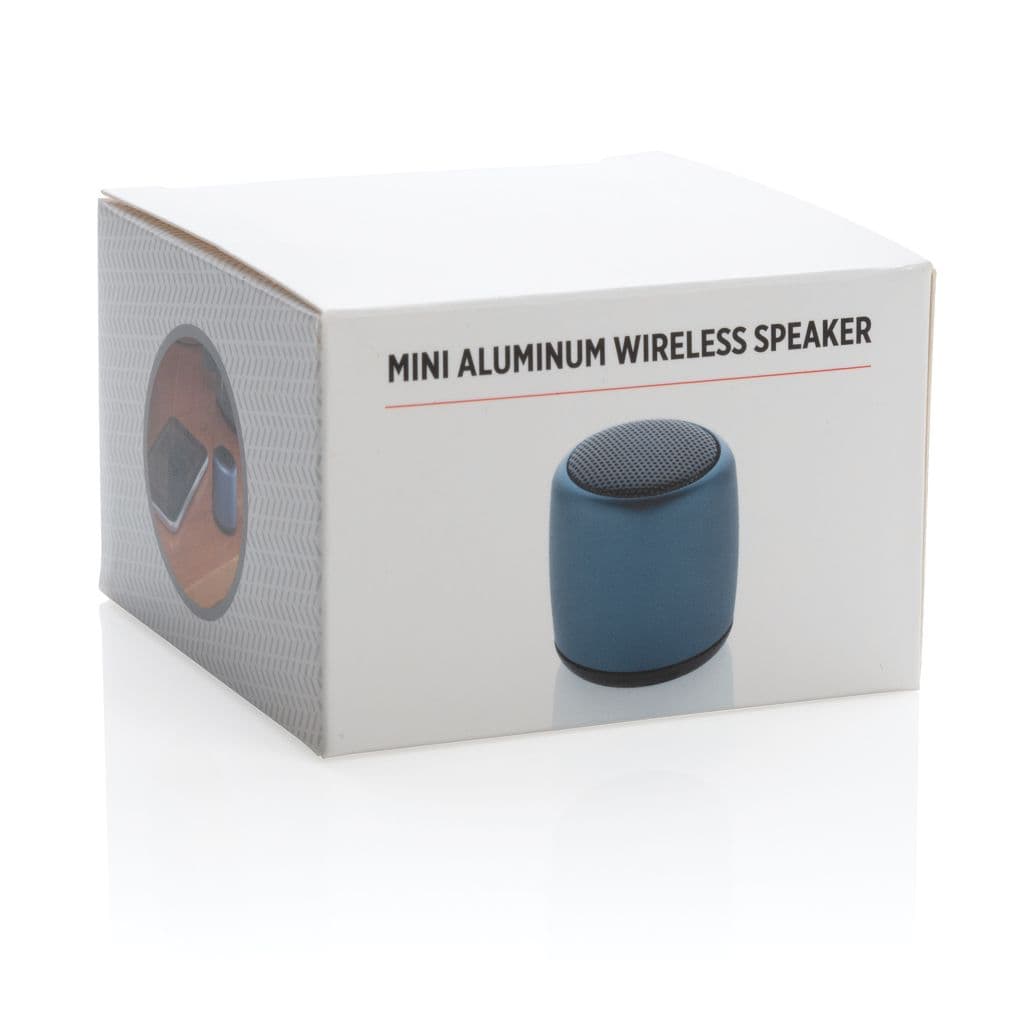 Mini aluminium trådlös högtalare – miniatyr 10