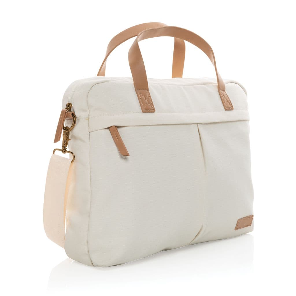 Impact AWARE™ laptopväska i 16 oz. återvunnen canvas – miniatyr 6