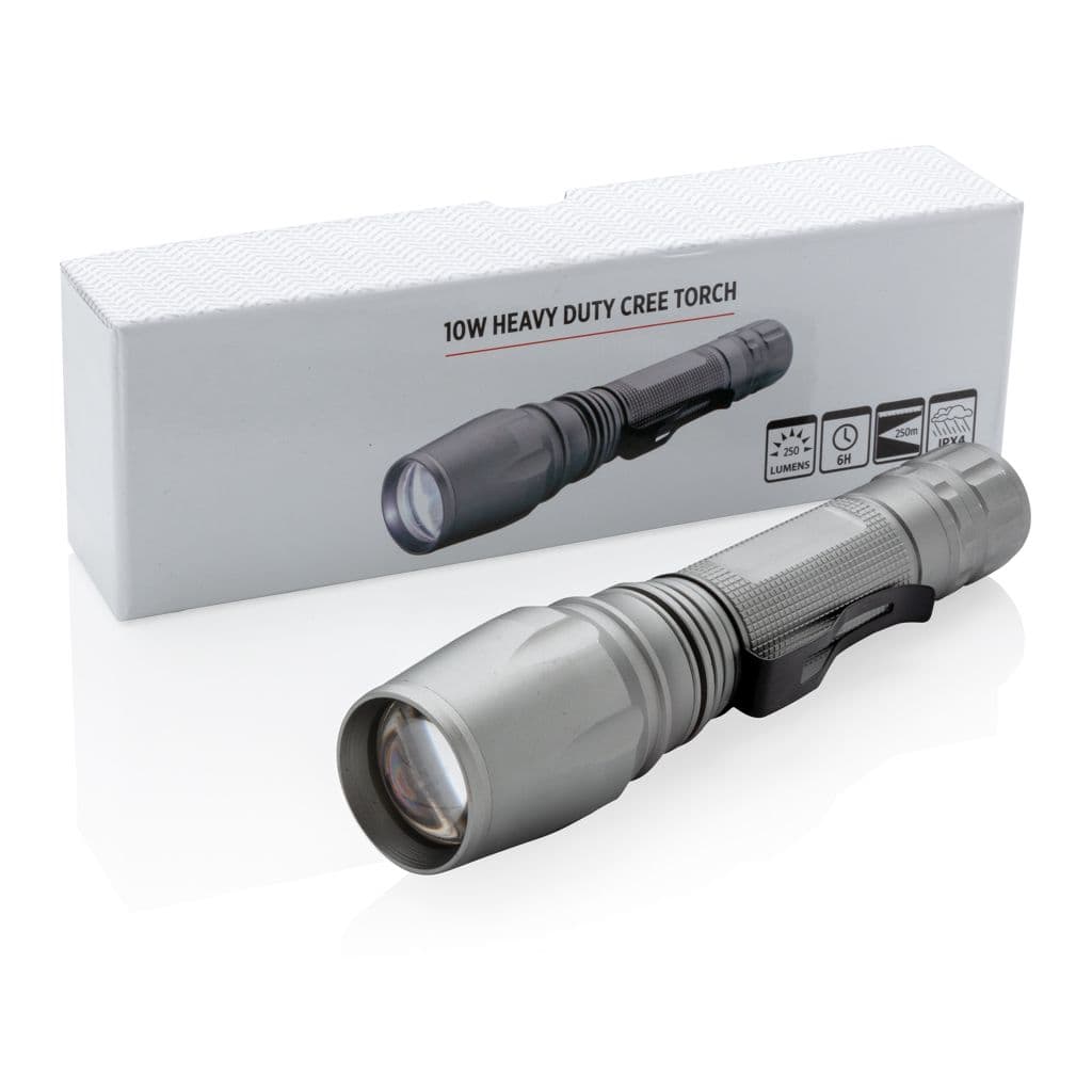 10W Heavy duty CREE-ficklampa – thumbnail 12