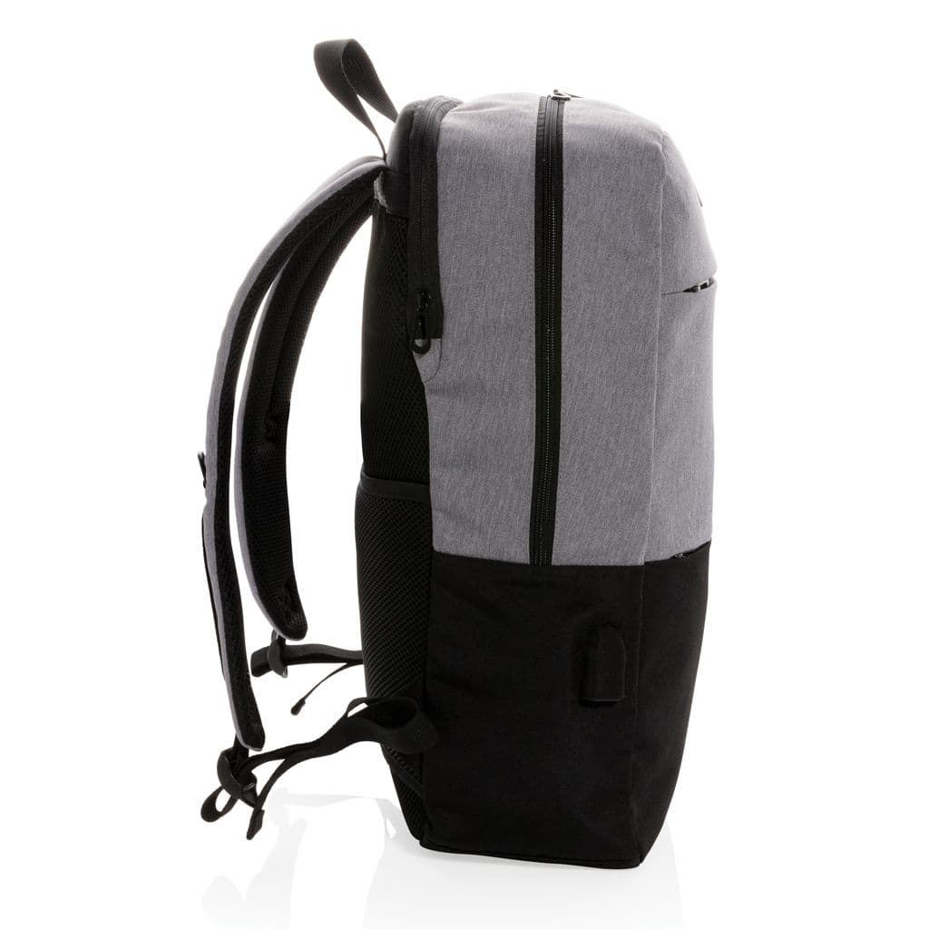 Modern 15.6' USB & RFID laptopryggsäck PVC-fri – miniatyr 3
