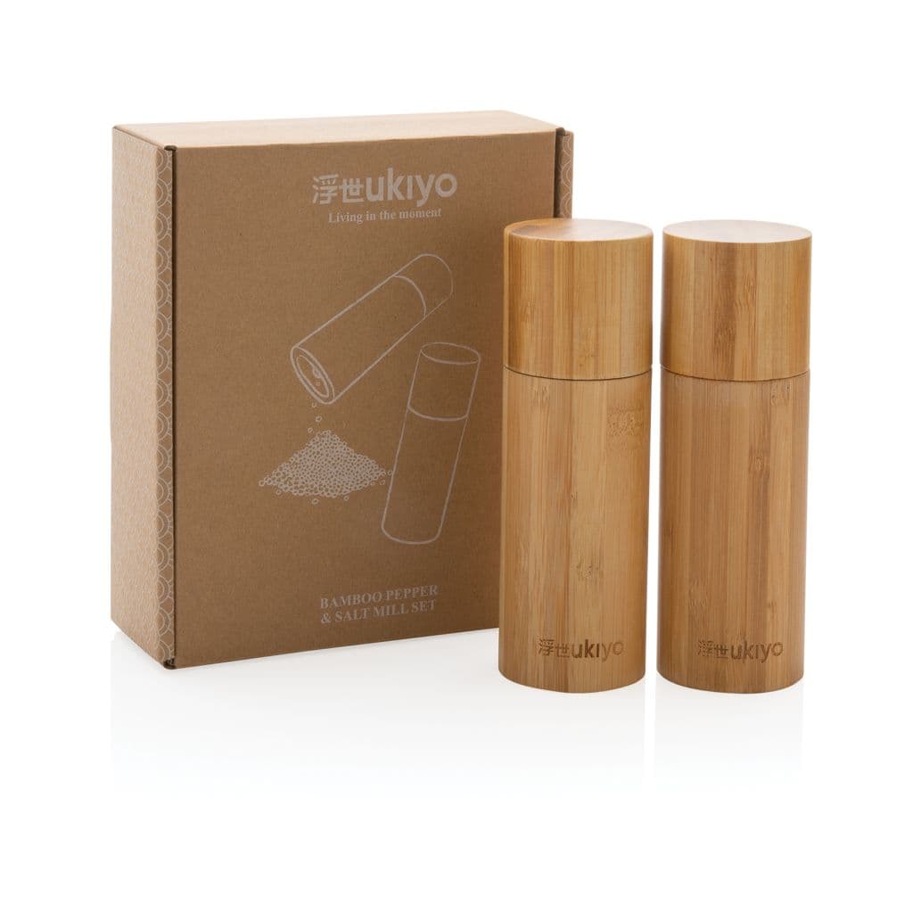 Ukiyo bambu salt- & pepparset – miniatyr 2