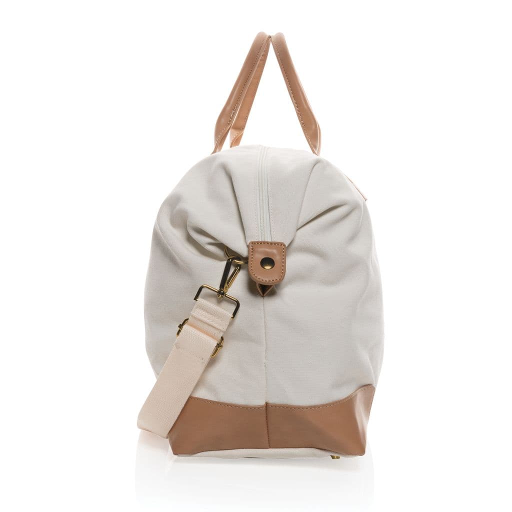 Impact AWARE™ stor weekendväska i 16 oz. återvunnen canvas – miniatyr 4