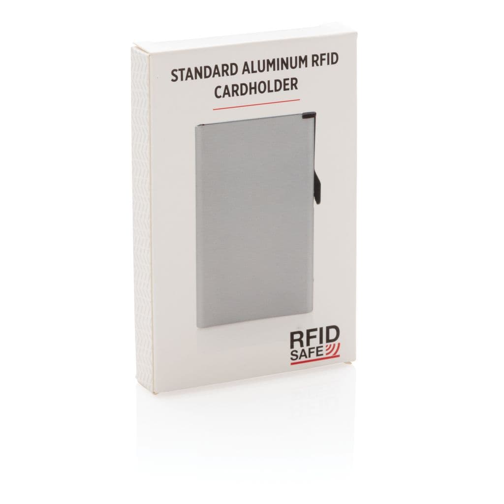 Standard aluminium RFID korthållare – miniatyr 12