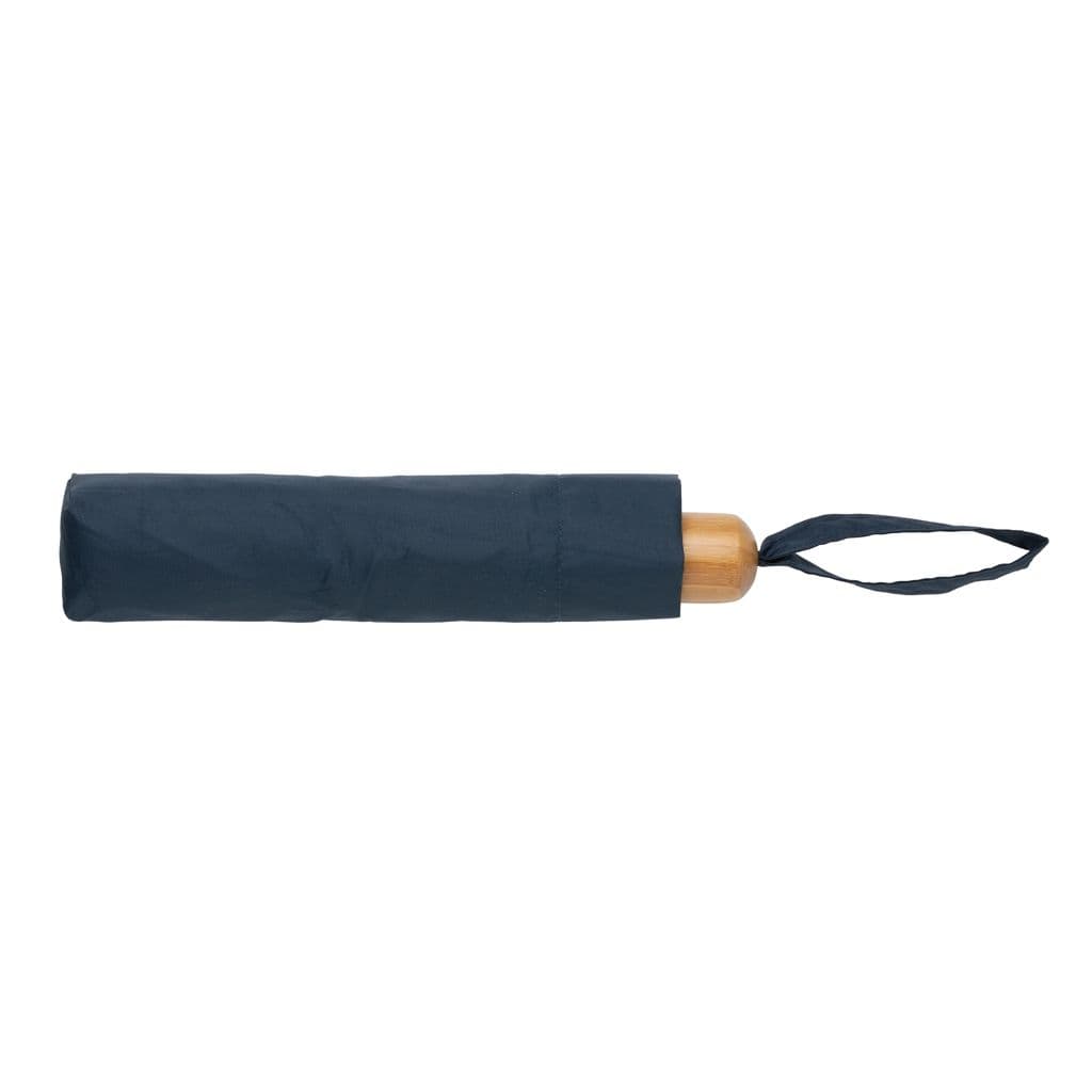 20.5' Impact AWARE™ RPET 190T Pongee paraply  bambu – thumbnail 15