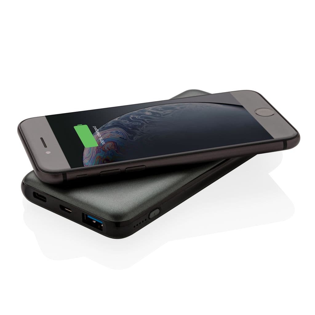 10.000 mAh snabbladdande 10W trådlös powerbank med PD – miniatyr 2
