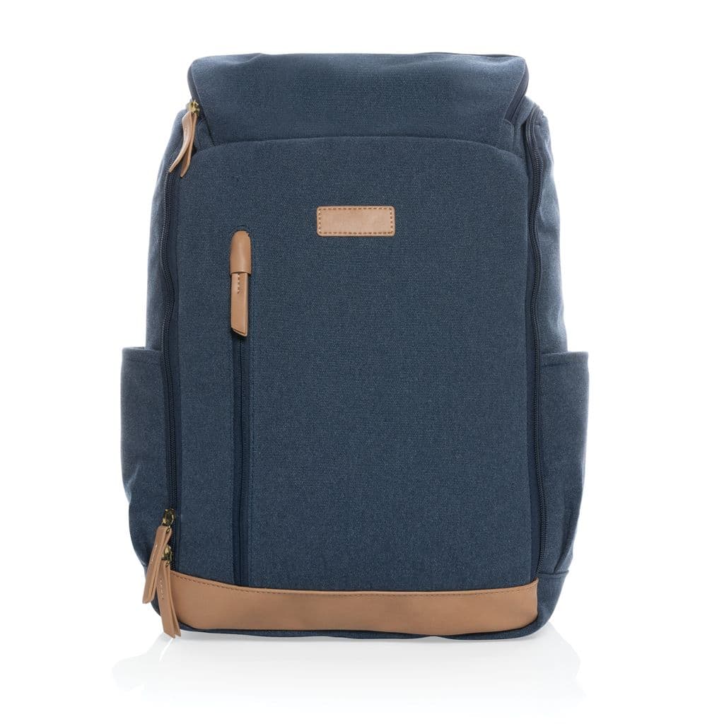 Impact AWARE™ 15' laptopryggsäck i 16 oz. återvunnen canvas – miniatyr 14